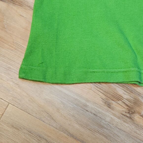 💜Old Navy Green Ribbed Tanktop Large - Picture 7 of 7